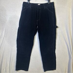 bdg urban outfitters black corduroy Black Women’s Pants Size Large‎